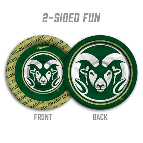 Image of YouTheFan NCAA Colorado State Rams Flimzee Bean-Bag Flying Disc