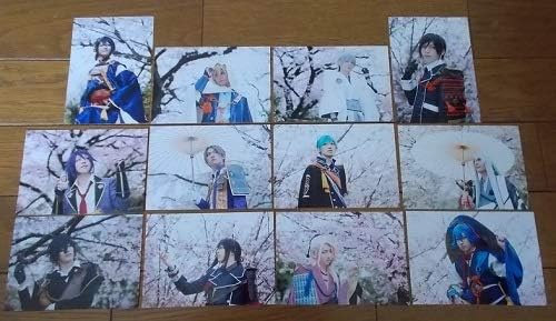 Amazon 舞台 刀剣乱舞虚伝 燃ゆる本能寺トレーディングブロマイドトレブロ桜三日月宗近山姥切国広鶴丸国永薬研藤四郎へし切長谷部 アニメ 萌えグッズ 通販