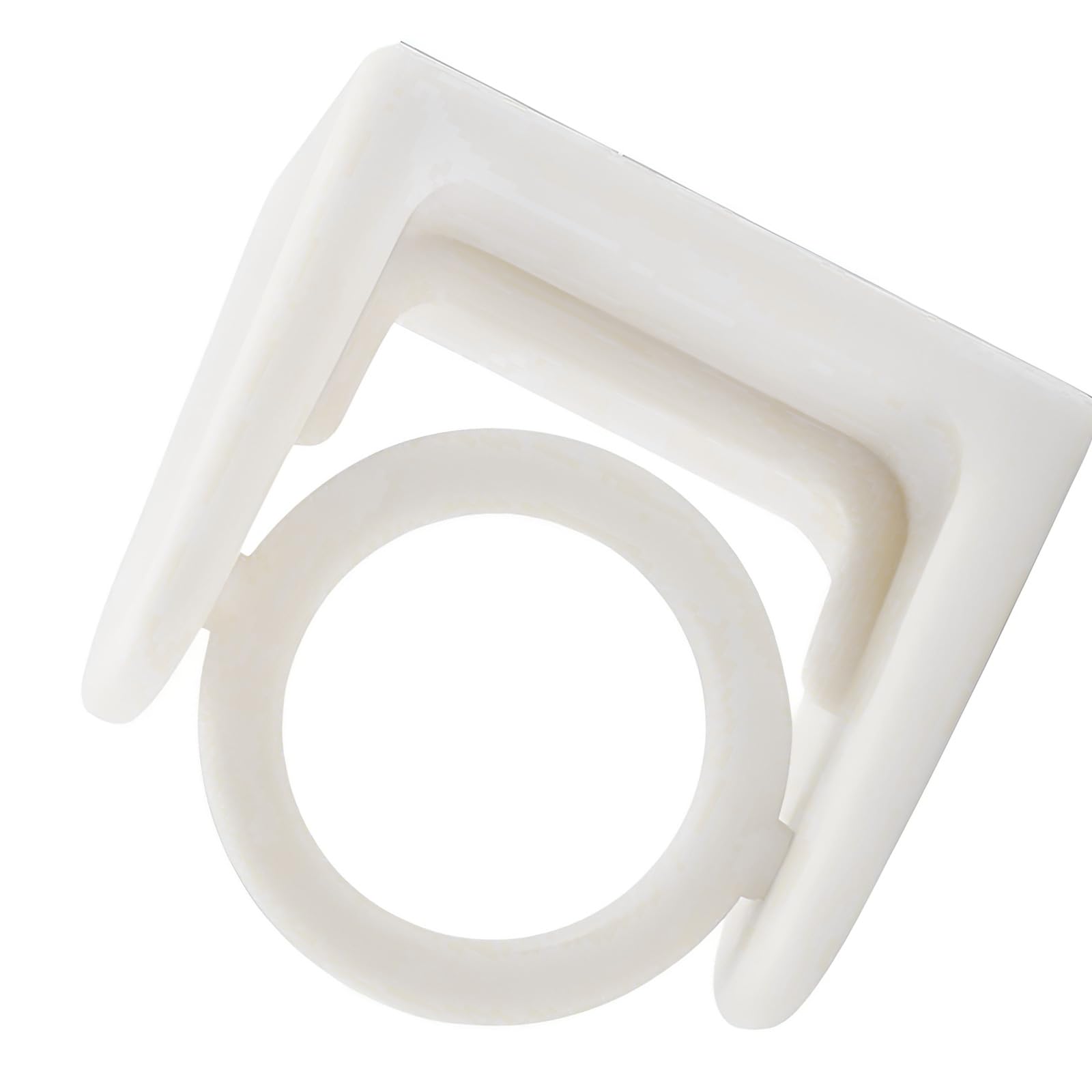 ZEPFJHE Flexible Swivels Holder for Hanging Items on Adjustable Rods with Sturdy Construction Rotating Hook Set