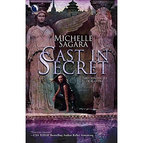 Diseño de la portada del título Cast in Secret