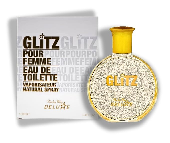 GLITZ POUR FEMME EAU DE TOILETTE 3.4 FL. OZ. Woody Spicy fragrance for Women.