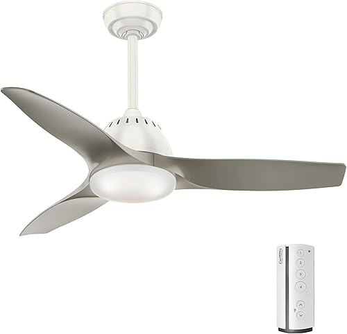 Miniatura 8 de Casablanca 59152 Wisp ventilador de techo para interiores, con control remoto, Beige, 59287, 39.9watts, 120 volts