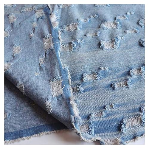 Tissu jean de 160 cm de large pour coudre de grands projets de décoration sans raccord