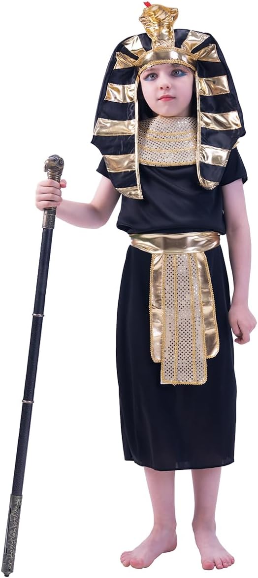 Egyptian Costume for Kids, Black