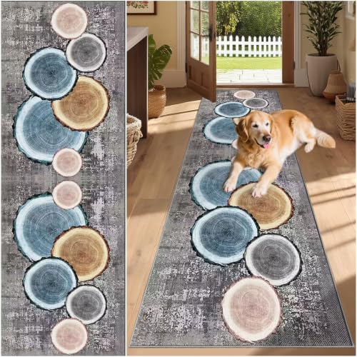 Alfombra de pasillo lavable que soluciona los resbalones en suelos de cocina 2