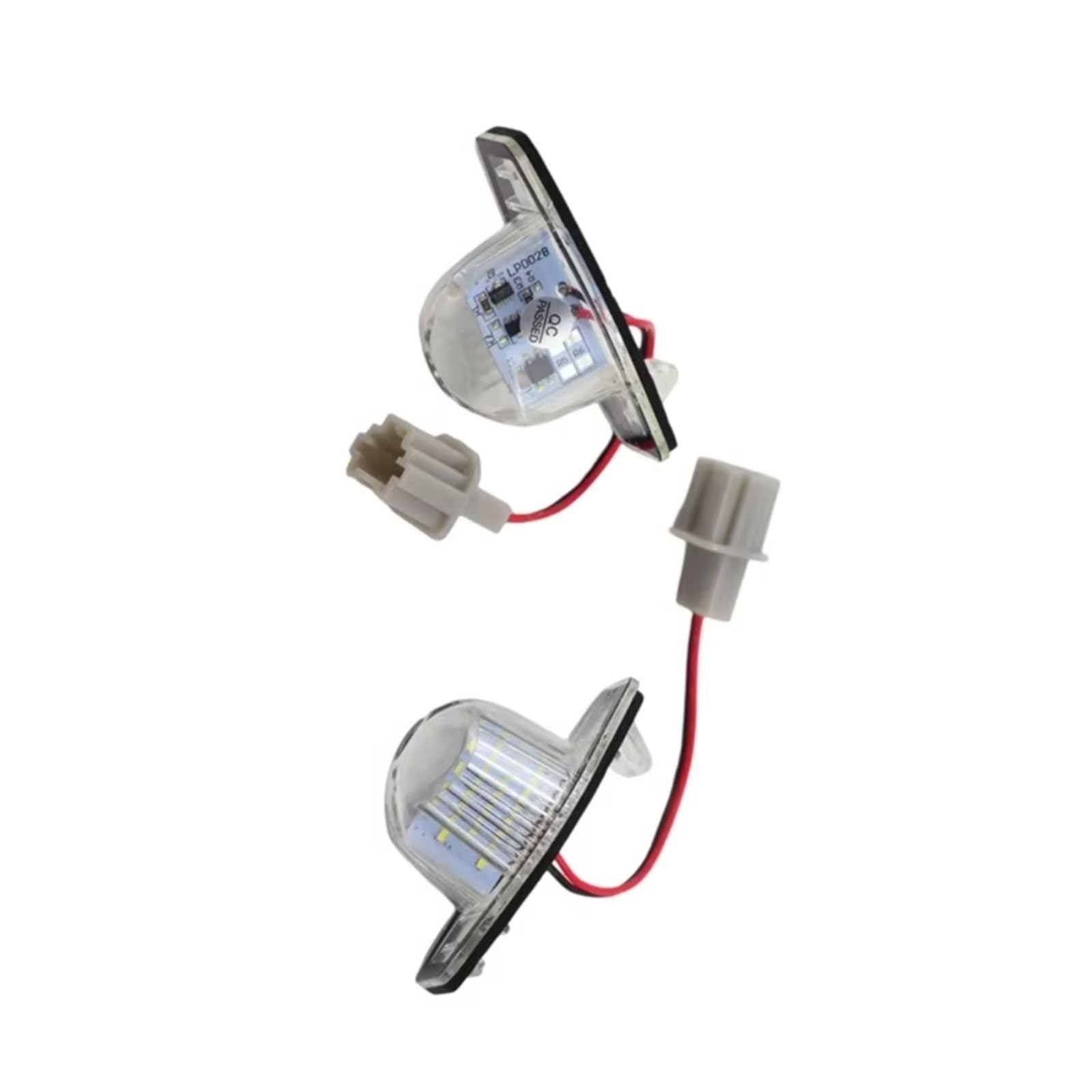 Iluminación matrícula vehículo compatible con Stream piezas de estilo CR-V luces coche 3