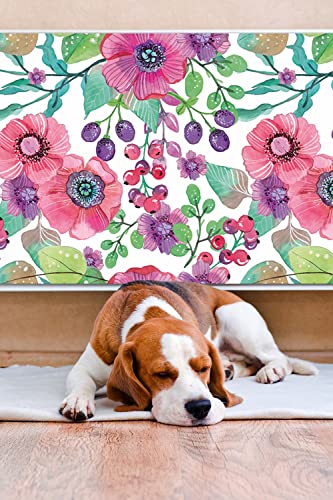 Cache aeration rose aimanté 80x60 pour une décoration chic - 4