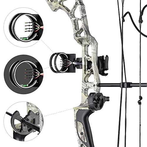 Right Hand Compound Bow Set Adjustable Draw Length & Weight Shooting, Outdoor Hunting, Target Archery (Youth Compound Bow Set) #TOP5