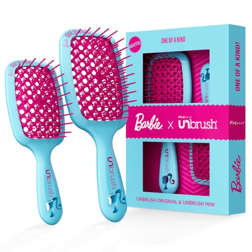 FHI Heat UNbrush Barbie Detangling Brush Duo...