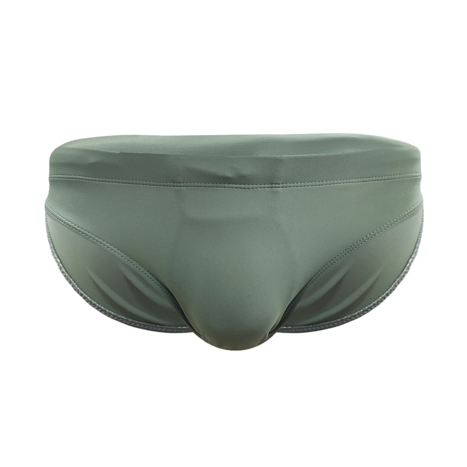 Bañador Slip Hombre Bañadores Slips Triángulo de Secado Rápido con Protrector Acolchado Mini Briefs Traje de Baño de Natacion para Hombre Swimming Calzoncillos Multidireccional para Playa Piscina
