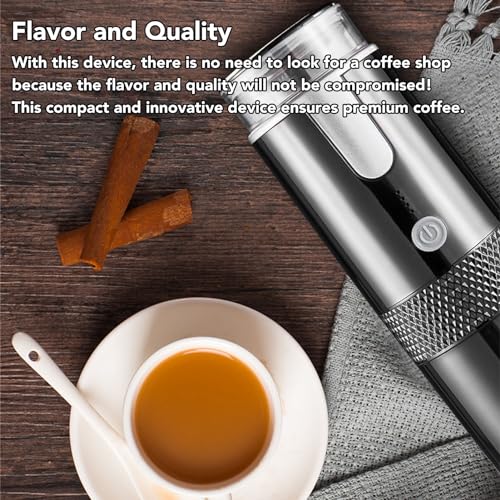 Cafetera portátil recargable con batería 160 mL miniatura 5