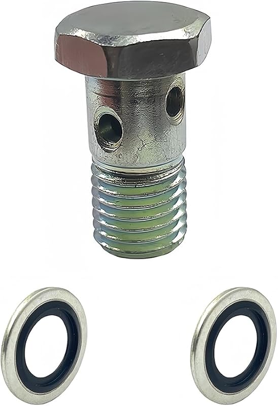 Parafuso Banjo do Conector do Filtro de Combustível NITCO BRAUNCO para Dodge Ram Cummins 5,9 L e 6,7 L – 1 unidade