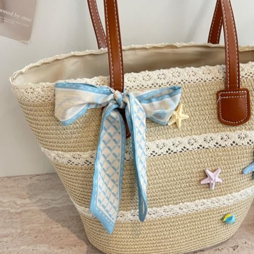Cabas Tissé en Polyester haut de gamme : grand sac à main chic