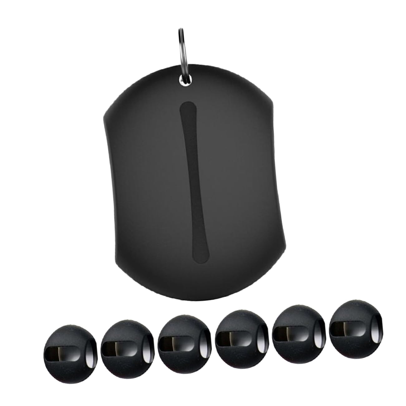 DOITOOL 21 Fundas De Silicona para Auriculares Resistentes A Arañazos Y Golpes Color Negro.