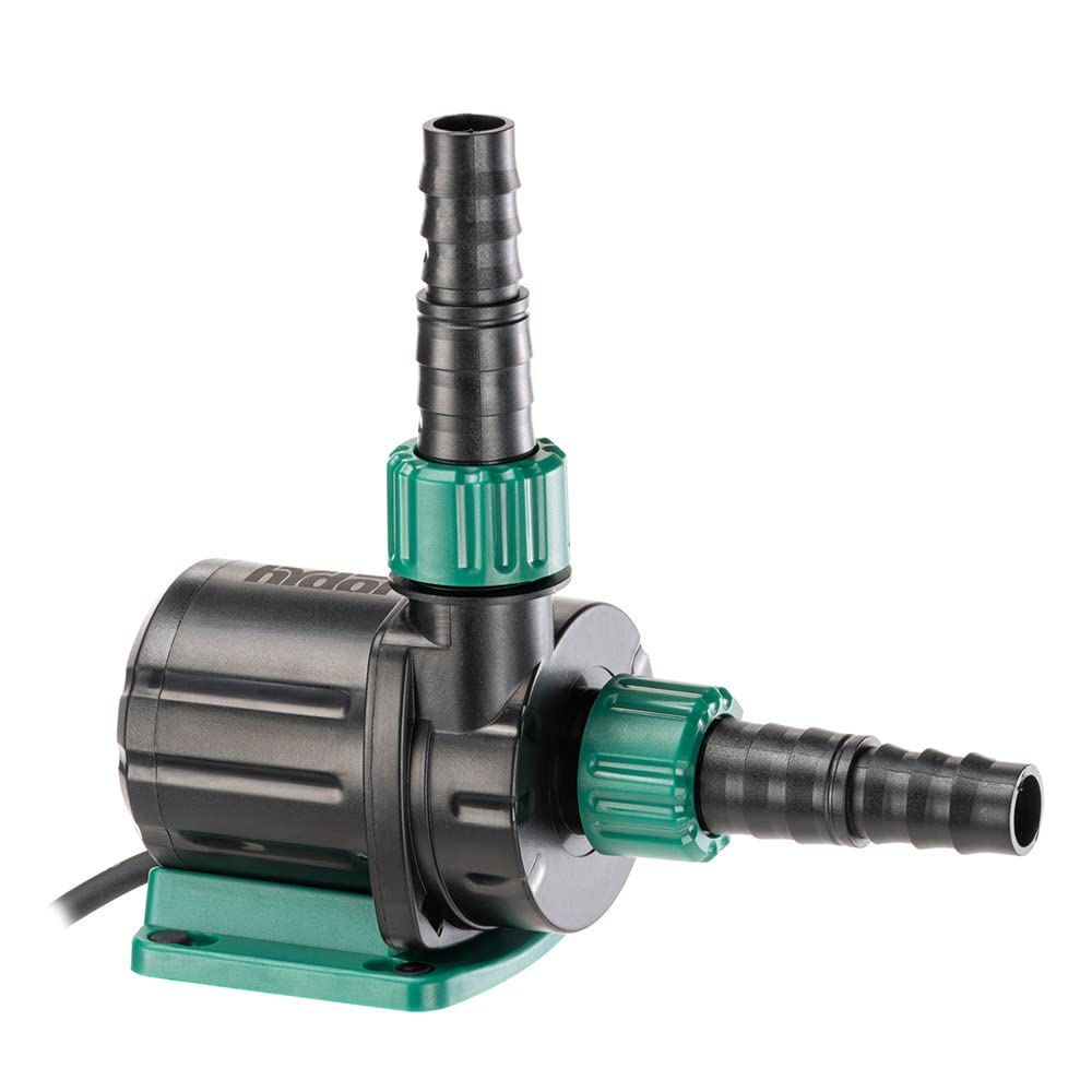 Hydor Pompa da Laghetto SELTZ D POND DC 1700 l/h, Cascate, Fontane, Ruscelli, con Modalità Alimentazione, Controller Elettronico