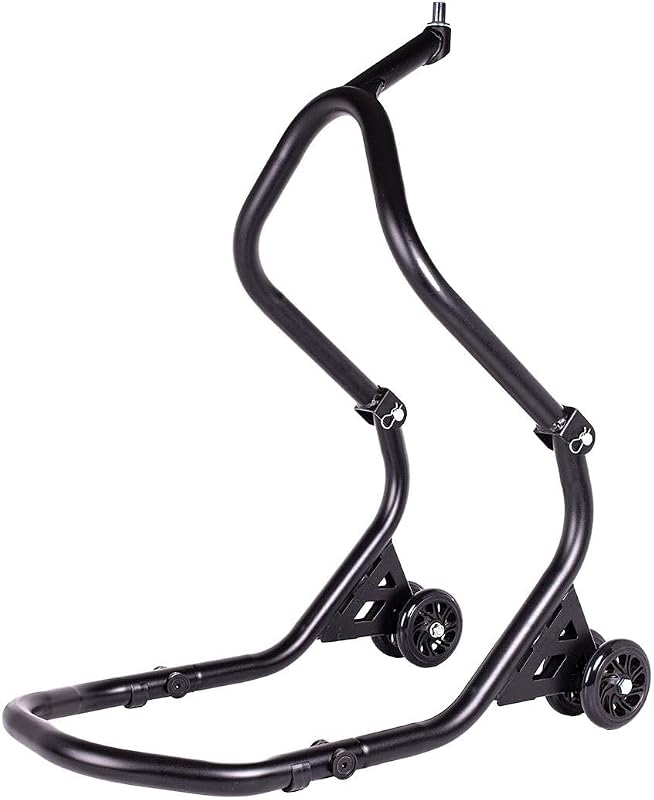Cavalete elevador para motocicleta Vortex Racing ST975 VTX com rodas e construção em aço