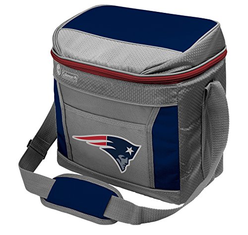 Coleman NFL Soft-Sided Insulated Cooler Bag, 16-Can Capacity, New England Patriots