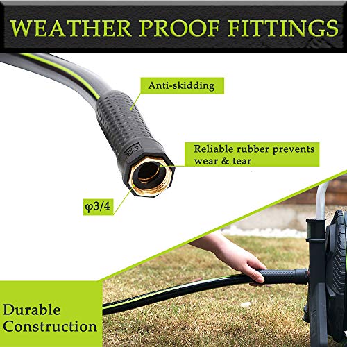 image for Worth Garden Kink-Free 3/4 in. x 50 ft. Hose, 50 Foot Garden Hose, Dur