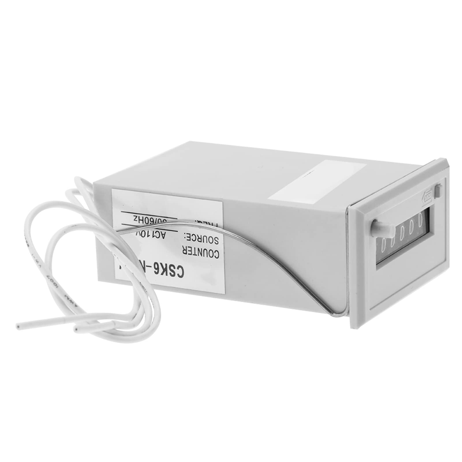 Contatore di energia elettromagnetico 6 cifre impulsi AC 110V