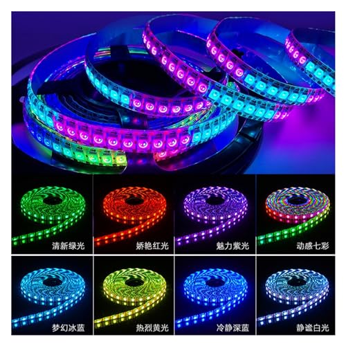 Ruban LED 5V étanche IP67 à animation fluide programmable 144 LED m effet goutte d'eau - 4