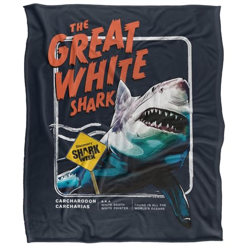 Shark Week couverture douce idée cadeau originale pour fan de requins
