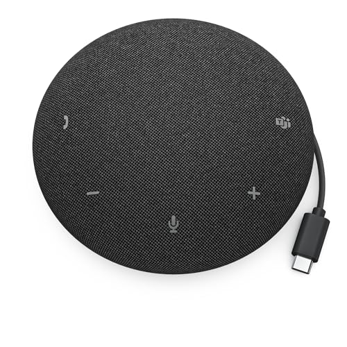 Image of Dell Pro Wired Speakerphone - SP325 - USB-C, Zoom /Microsoft Teams Certified, 4 Omnidirectional Microphones, AI-Based Noise Cancellation Microphones