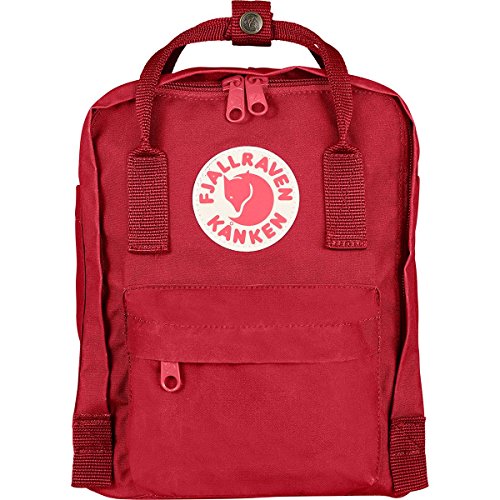 Fjällräven - Zaino per Bambini, Colore Rosso Scuro, Taglia Unica