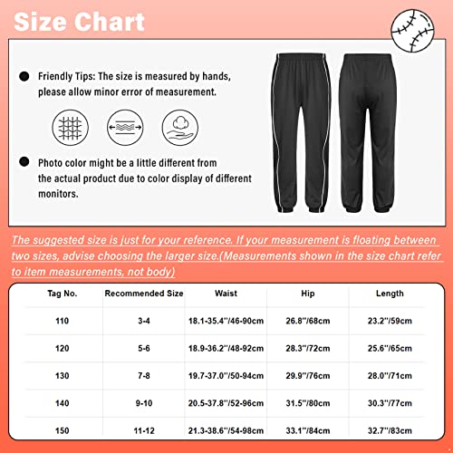 Boys Girls Joggers Sweatpant Sport Pants with Pockets for Workout Running Jogging3