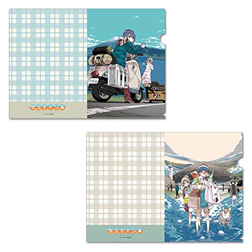Amazon.co.jp: ゆるキャン△ クリアファイルセット 原作版 vol.4 A