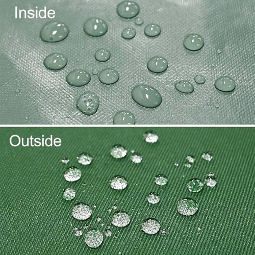 Housse de rechange pour balancelle – Pare-soleil résistant aux intempéries pour balancelle de jardin, terrasse, bord de piscine et arrière-cour – Protection UV, installation facile, accessoire de