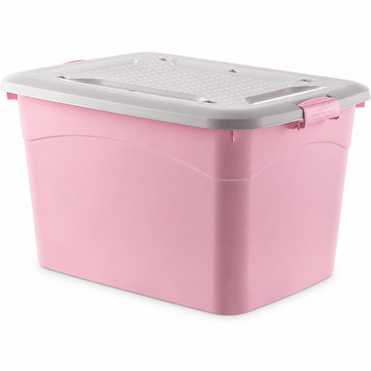 Aufbewahrungsbox, Staubdicht, Stapelbar, color to 3, 55x39x31.5cm, 4 Räder