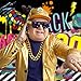 BUBOM 5 Piece Hip Hop Theme Accessories Kit - Retro Chains with Coin Design, Punk Style Glasses & Dollar Ring for Costume Parties, 80s 90s Rapper Fashion