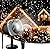 Syslux Christmas Snowfall Projector Lights, Indoor Outdoor Holiday Lights with Remote Control White Snow for Halloween Xmas Party Wedding Garden Landscape Decoration?Snow Spots?