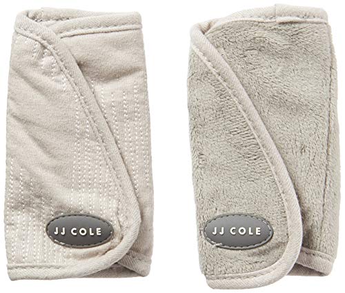 infant car seat cover jj cole - JJ Cole - Reversible Strap Covers, Seat Belt Cushion to Support Infants and Toddlers in the Car Seat or Stroller, Grey Herringbone, Birth and Up