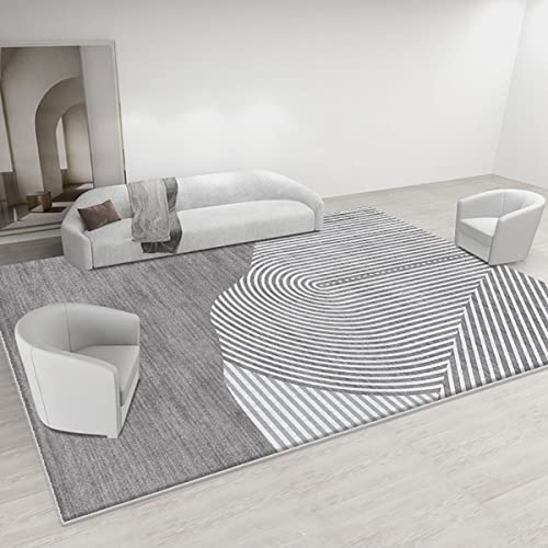 「Tuokus」ラグ カーペット シャギーラグ ふわふわ 絨毯 より厚い ラグマット わびさび 洗える 模造カシミアラグ イミテーションカシミア 3畳4畳5畳6畳 ホットカーペット&床暖房で使用可能 幾何学図形 厚さ約1.8cm 滑り止め付き サラサラ 2