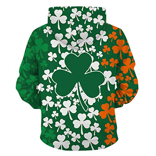 Sweat à capuche 3D pour les célébrations de la Saint-Patrick - 2