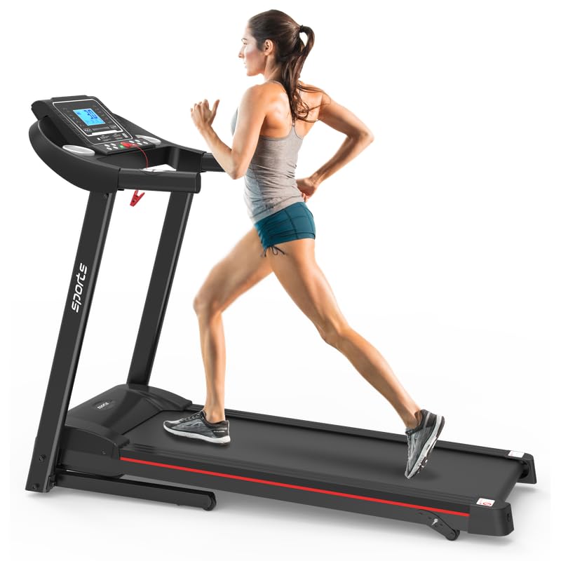 Treadmill con inclinación y plegable para hogar