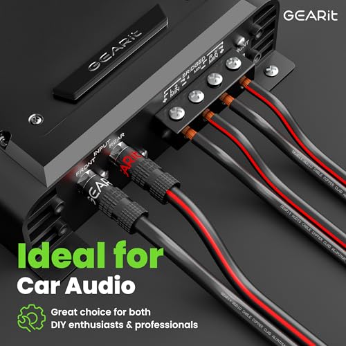 image for 12AWG Speaker Wire, GearIT Pro Series 12 AWG Gauge Speaker Wire Cable 