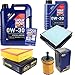 Produktbild Filter Set Inspektionspaket 6 Liter Motoröl Synthoil Longtime Plus 0W-30 SCT Germany Innenraumfilter Luftfilter Ölfilter