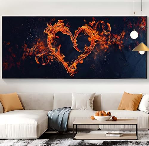 Painting Diamant Amour pour Décoration Maison | Cadeau Femme Créatif et Kit Loisirs Adultes