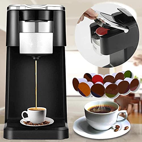Máquina de café, máquina de café Espresso a presión de cápsula eléctrica, cafetera doméstica, máquina de café… - Imagen 7