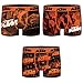 Produktbild KTM by Freegun Boxershorts für Herren Unterwäsche Polyester Pant Men´s Boxer 3 er Pack, Bekleidungsgröße:XL, Modelle:Set 4