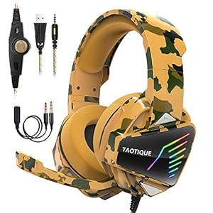 Taotique 7.1 Game Headset voor Computer, PS4