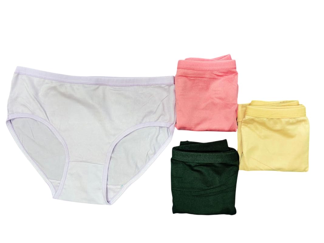 Women's Cotton Panties| Soft, Breathable, Full Coverage Underwear AZDG-5-Multi-XL-image-46