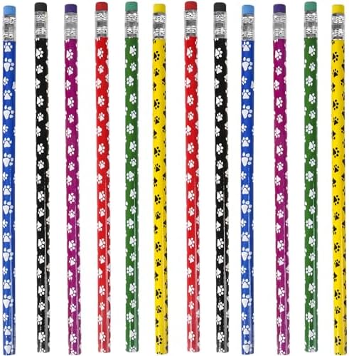 Rhode Island Novelty Paw Print Pencils- Party Favors (Pack of 12) image 5