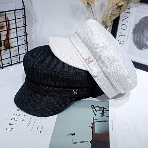 Fashion Newsboy Cap For Women's Lightweight Lady Fiddler Cap Classic Autumn Yacht Captain Sailor Hat Blue #TOP5