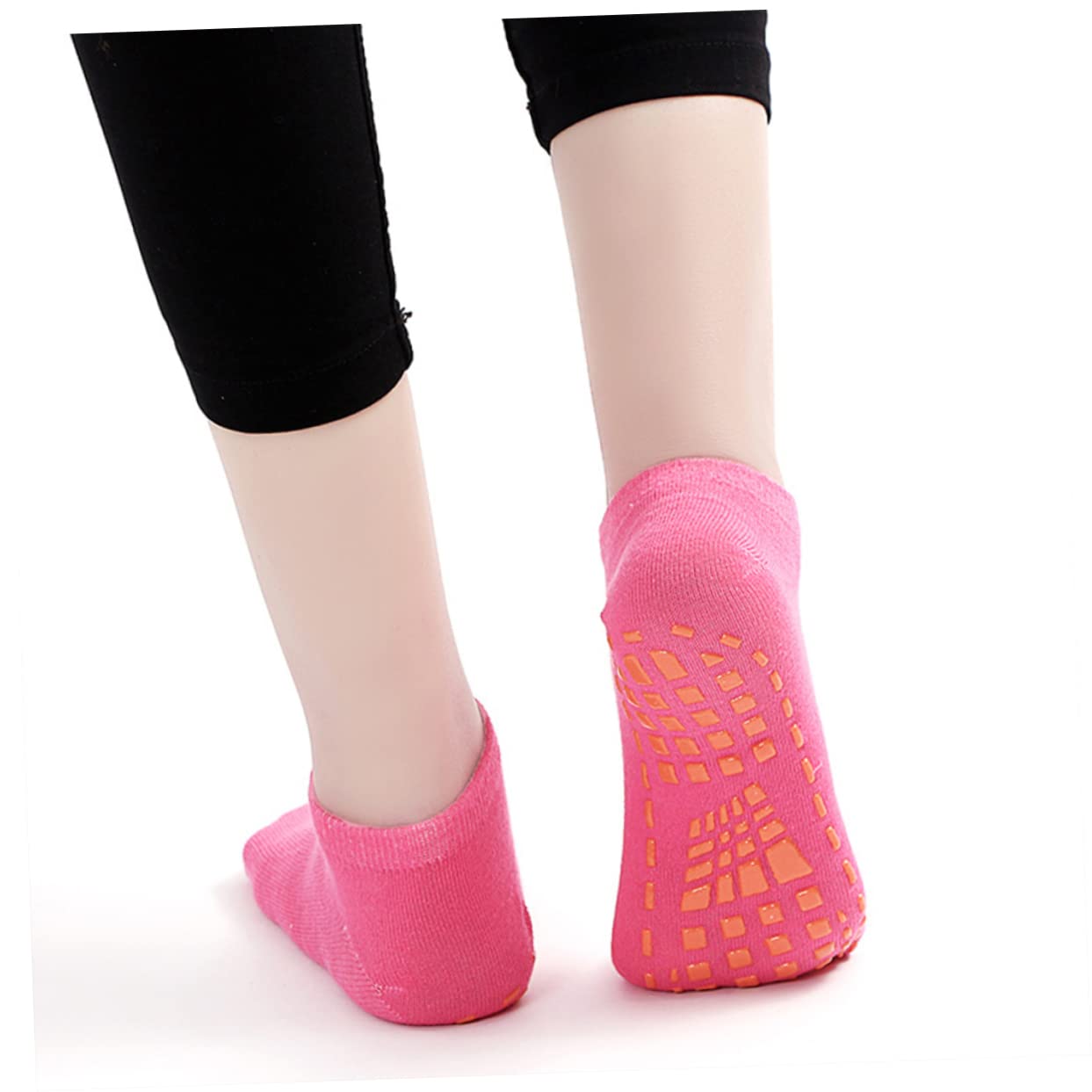 GALPADA 20 Paare Baumwollsocken Rutschfeste Junge Mädchen-bodensocken Junge Mädchen-yogasocken mit Sohlenverstärkung Unisex Yards Zufällige Farbe