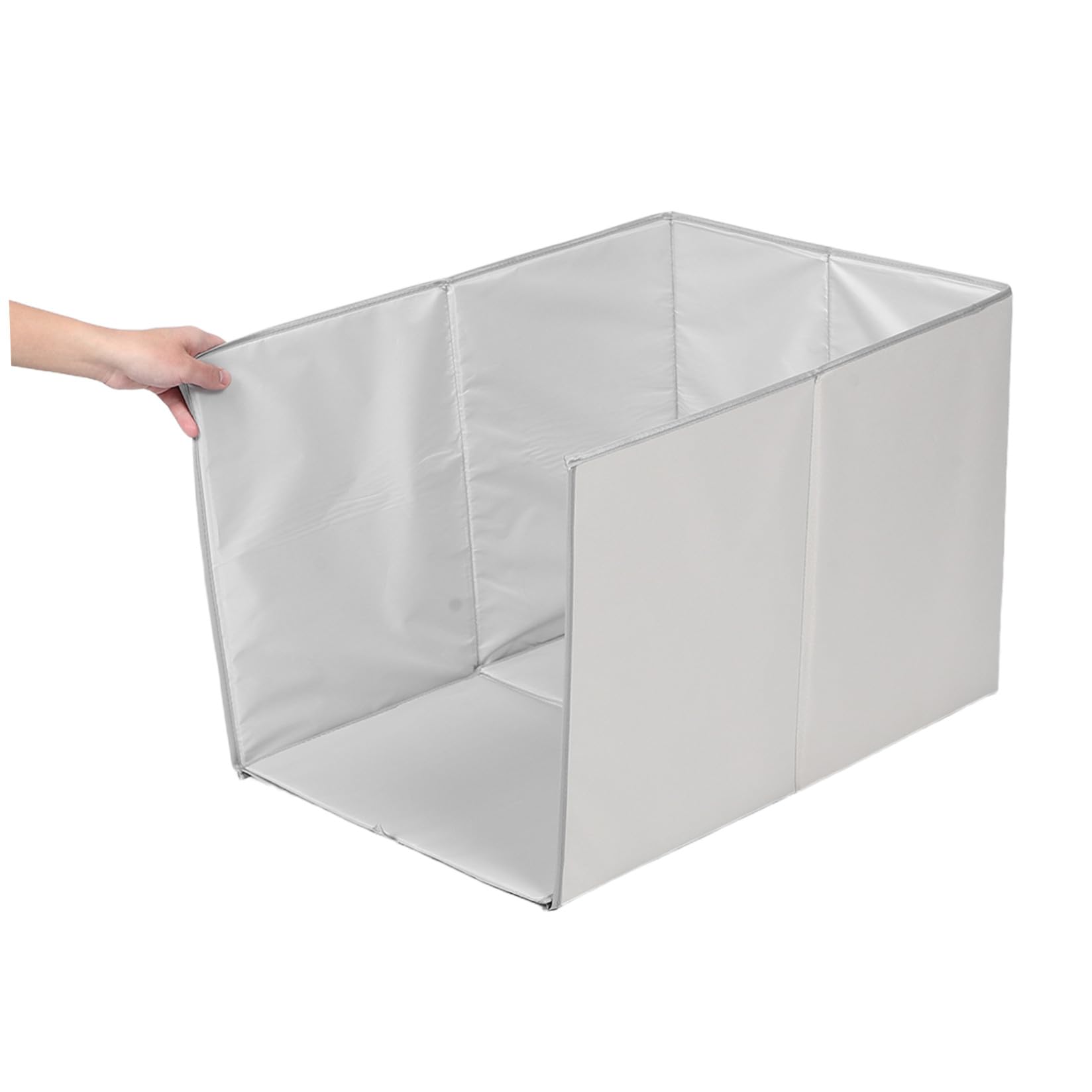 DECHOUS Spritzschutz für Katzentoilette 62x43cm Faltbare Urinbarriere aus Kunststoff Dreiseitige Abdeckung für Innenbereich und Katzenstreu Schutz
