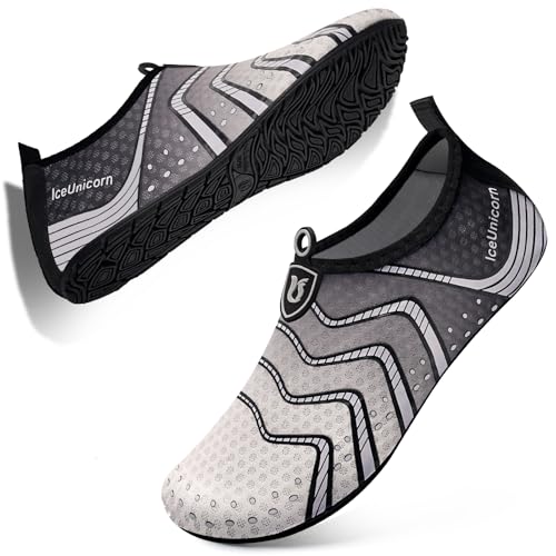 Image of IceUnicorn Water Shoes Men Women Beach Swim Aqua Barefoot Socks Pool Quick Dry Yoga