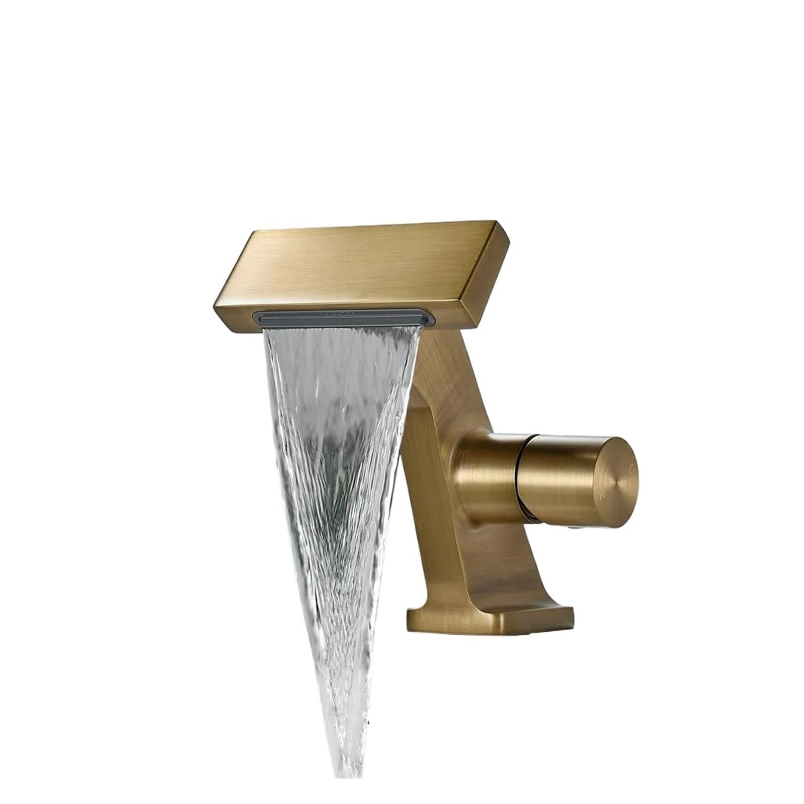 Faucet，Waterfall Bathroom Sink Faucet Hot Cold Dual Control